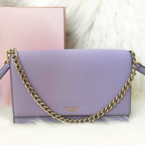 kate spade Handbags - Kate Spade ♠️ NWT Lavender Shoulder/Crossbody Bag